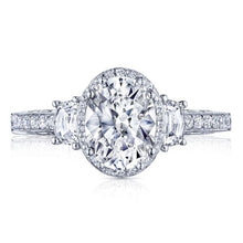 Tacori Three Stone Diamond Engagement Ring