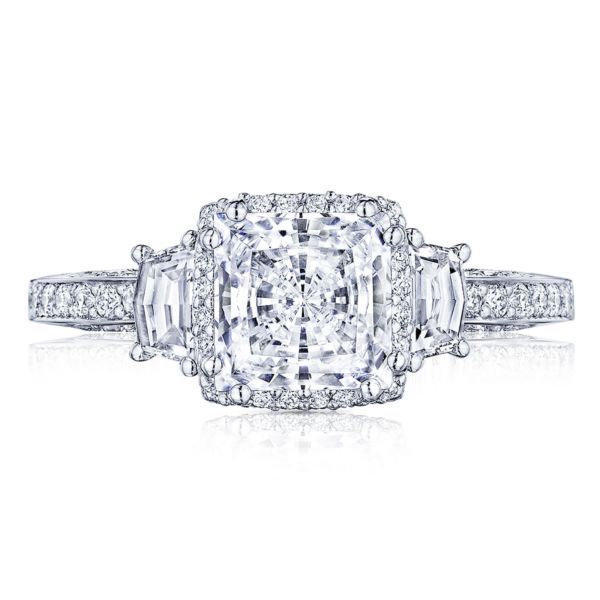 Tacori Three Stone Diamond Engagement Ring