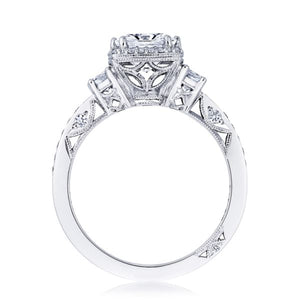 Tacori Three Stone Diamond Engagement Ring