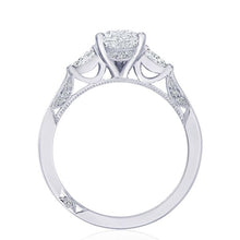 Tacori Three Stone Diamond Engagement Ring