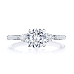 Tacori Three Stone Diamond Engagement Ring