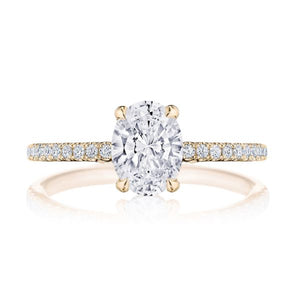 Tacori Pave Diamond Engagement Ring