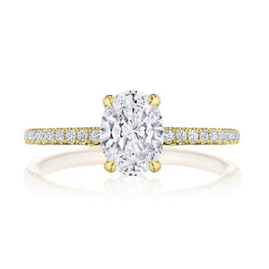 Tacori Pave Diamond Engagement Ring