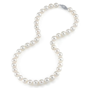 This necklace features 1.72cts of black diamonds with three pearl d...