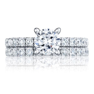 Tacori Prong-Set Round Brilliant Diamond Engagement Ring