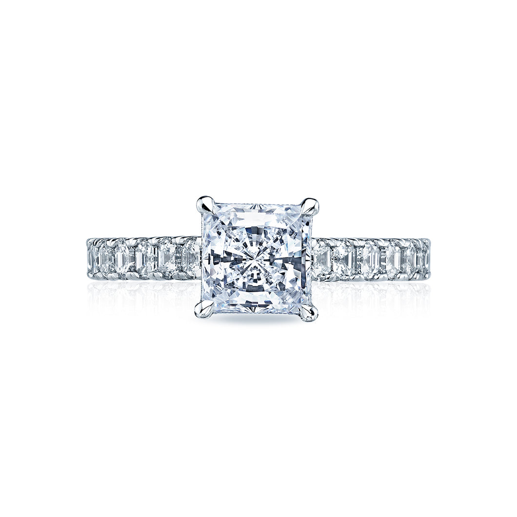 Tacori Asscher Cut Diamond Engagement Ring