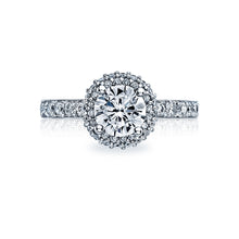 Tacori Double Row Halo Diamond Engagement Ring