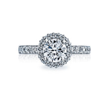 Tacori Double Row Halo Diamond Engagement Ring