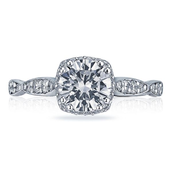 Tacori Pave Diamond Engagement Ring