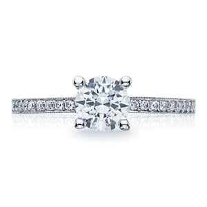 Tacori Pave Diamond Engagement Ring