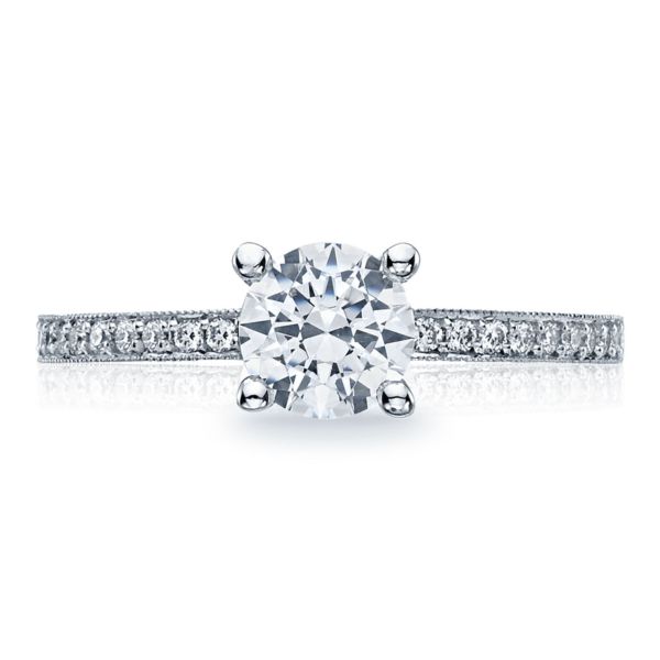 Tacori Pave Diamond Engagement Ring