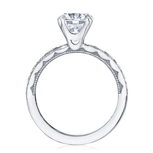 Tacori Pave Diamond Engagement Ring