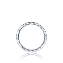 Tacori Crescent and Milgrain Diamond Engagement Ring