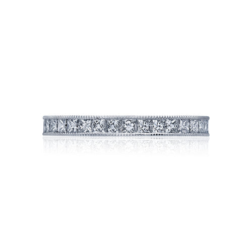 Tacori Channel Set Princess Cut Diamond Wedding Band-45-25