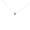 Mini Diamond & Sapphire Necklace
