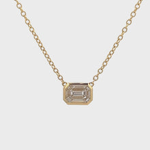 .44ct 14k Yellow Gold Diamond Pendant