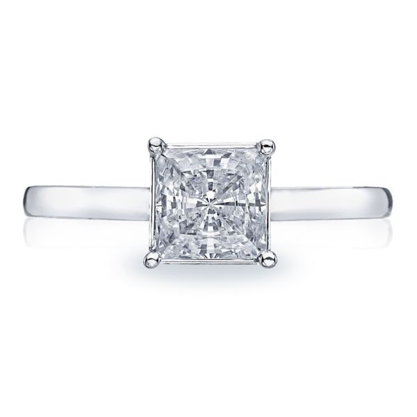 Tacori Princess Cut Solitaire Diamond Engagement Ring