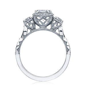 Tacori 3 Stone Twist Diamond Engagement Ring