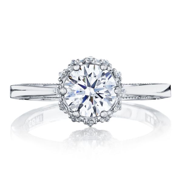 Tacori 6 Prong Halo Diamond Engagement Ring