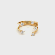 18k Yellow Gold Diamond Ring