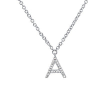 This necklace features round brilliant diamonds that total .05cts.