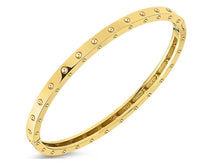 Pois Moi Oval Bangle. Available in 18k Yellow Gold, White Gold and ...