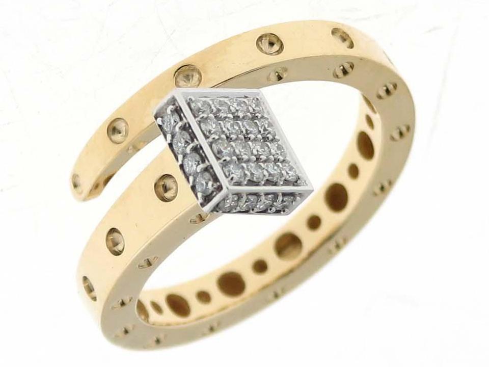 Roberto Coin Small Chiodo Ring with Diamonds