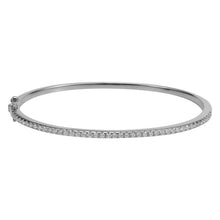 This bracelet features pave set round brilliant cut diamonds that t...