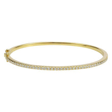 This bracelet features pave set round brilliant cut diamonds that t...