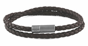 







 The ultimate, everyday wear bracelet combines Italian leat...