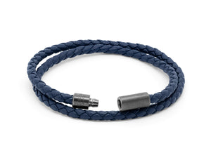 







 The ultimate, everyday wear bracelet combines Italian leat...