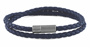 







 The ultimate, everyday wear bracelet combines Italian leat...