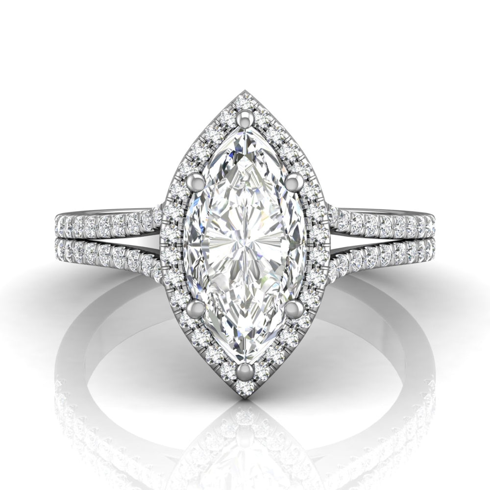 DERMH52XSMQ 1 Martin Flyer Pave Split Shank Diamond Engagement R