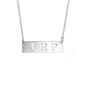 
Personalized Cut Out Necklace

Bar size: 1