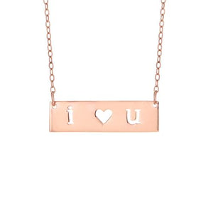
Personalized Cut Out Necklace

Bar size: 1