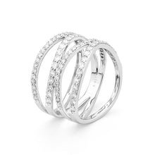 14k White Gold Diamond Ring