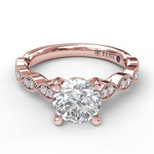 Fana Vintage Marquise Shaped Engagement Ring