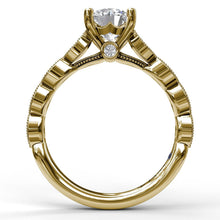 Fana Vintage Marquise Shaped Engagement Ring