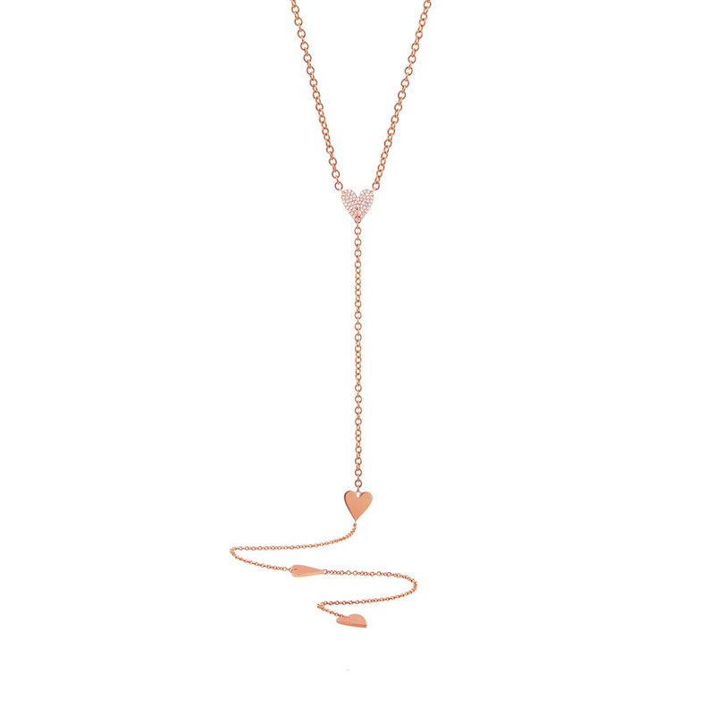 By Charlotte | Adored Lariat Necklace - Gold | Perlu