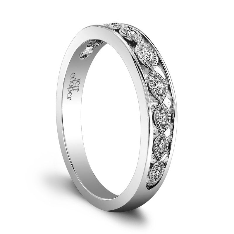 Jeff Cooper 'Larissa' Diamond Wedding Band