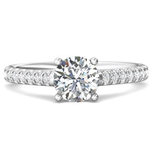 Martin Flyer Pring Diamond Engagement Ring