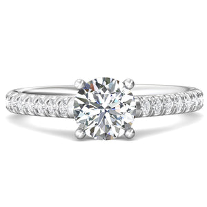 Martin Flyer Pring Diamond Engagement Ring