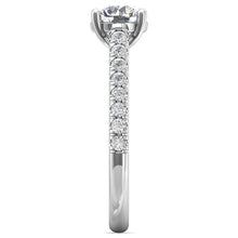 Martin Flyer Pring Diamond Engagement Ring