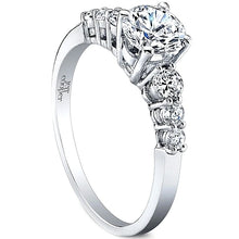 Jeff Cooper Common-Prong Diamond Engagement Ring