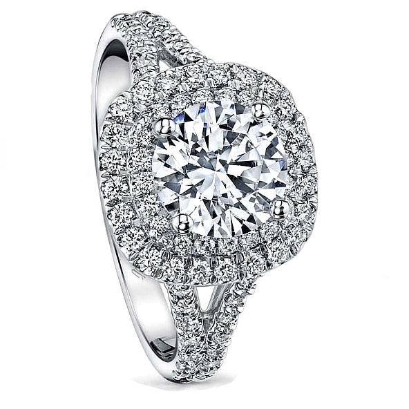 Coast Split Shank Diamond Engagement Ring