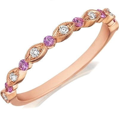 Henri Daussi Diamond Wedding Band