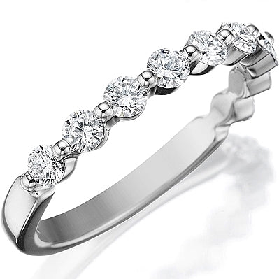 This classic style by Henri Daussi features a single row of round b...