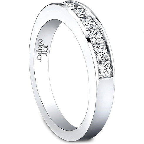 Jeff Cooper Engagement Classics Collection Channel Set Wedding Band