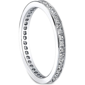 Jeff Cooper Princess Cut Diamond Engagement Ring