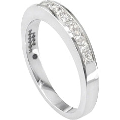 Jeff Cooper Princess Cut Diamond Wedding Band